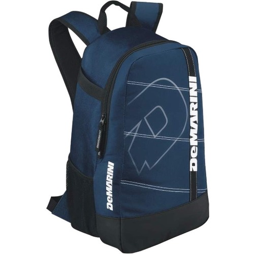 Demarini Uprising Carrying Case Backpack For Baseball Bat Helmet Demarini Uprising Carrying Case Backpack For Baseball Bat Helmet Glove Cleat Navy Water Proof Base Shoulder Strap
