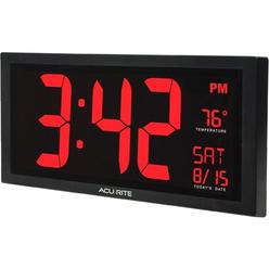 Dbtech 0124red Huge Large Big Oversized Digital Led Clock Red From Sears Com