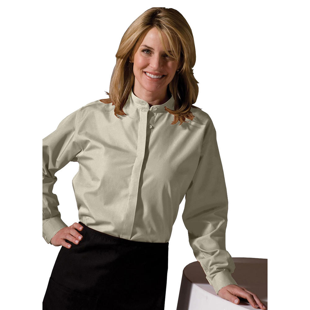 Edwards 5396 Women's Long Sleeve Banded Collar Shirt