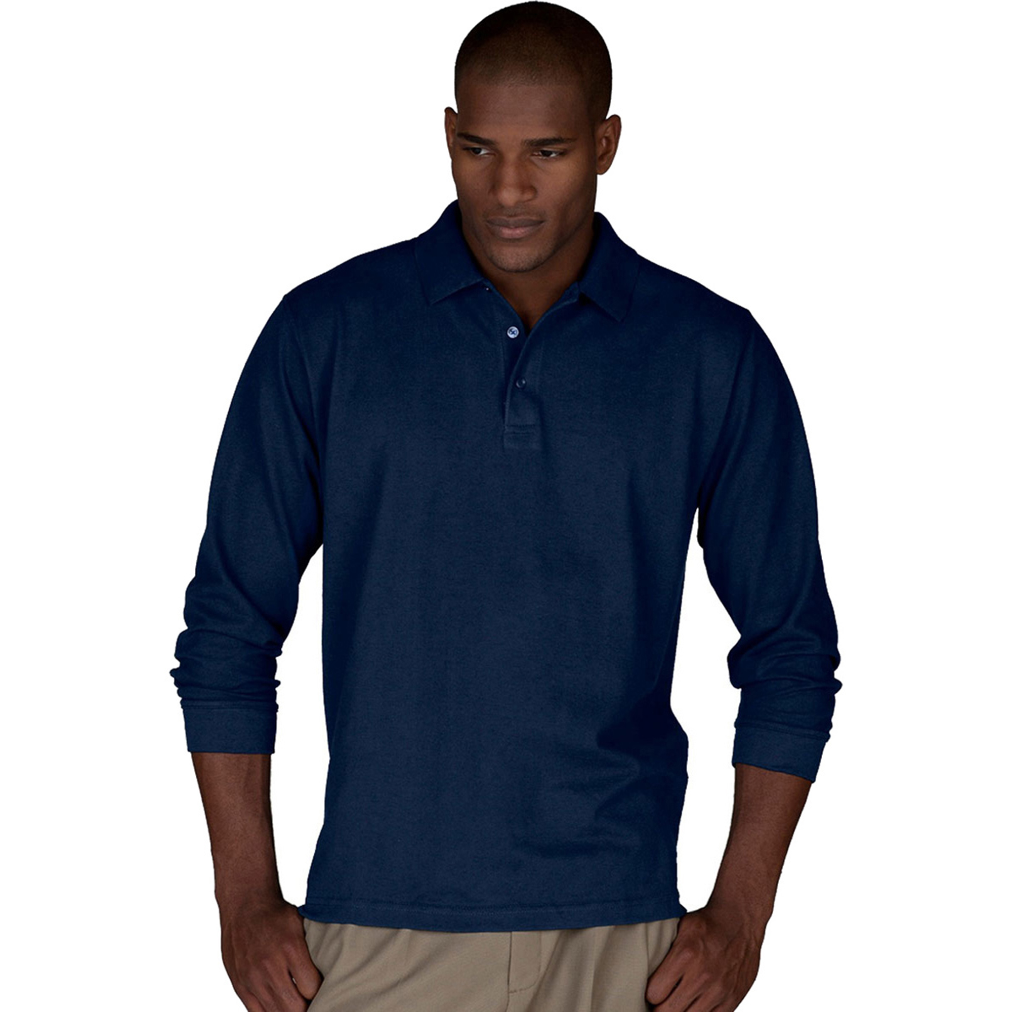 1515 Men's Sleeve Wrinkle Resistant Cotton Poly