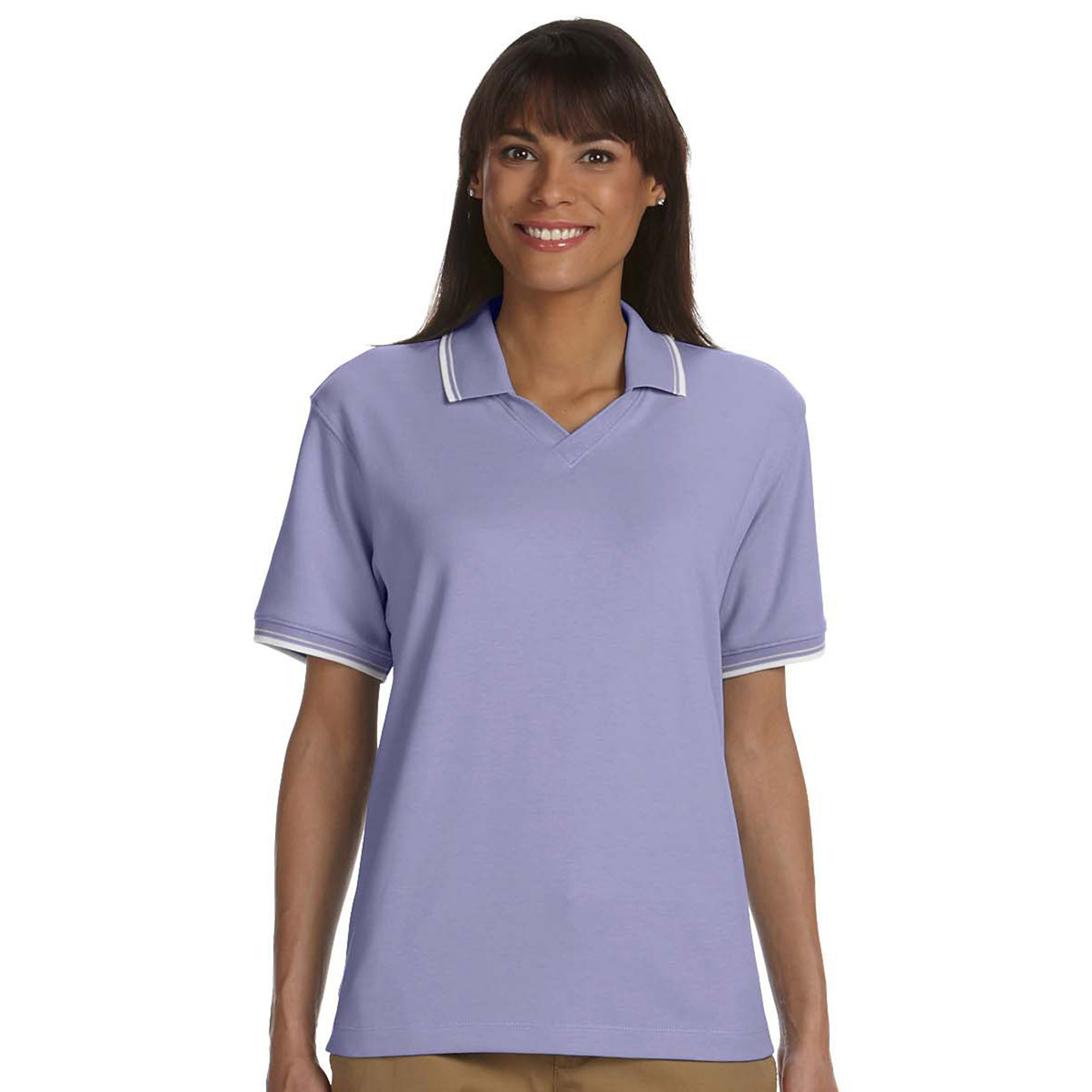 Devon & Jones Classic D140W Women's Collar Short Sleeve Polo Shirt
