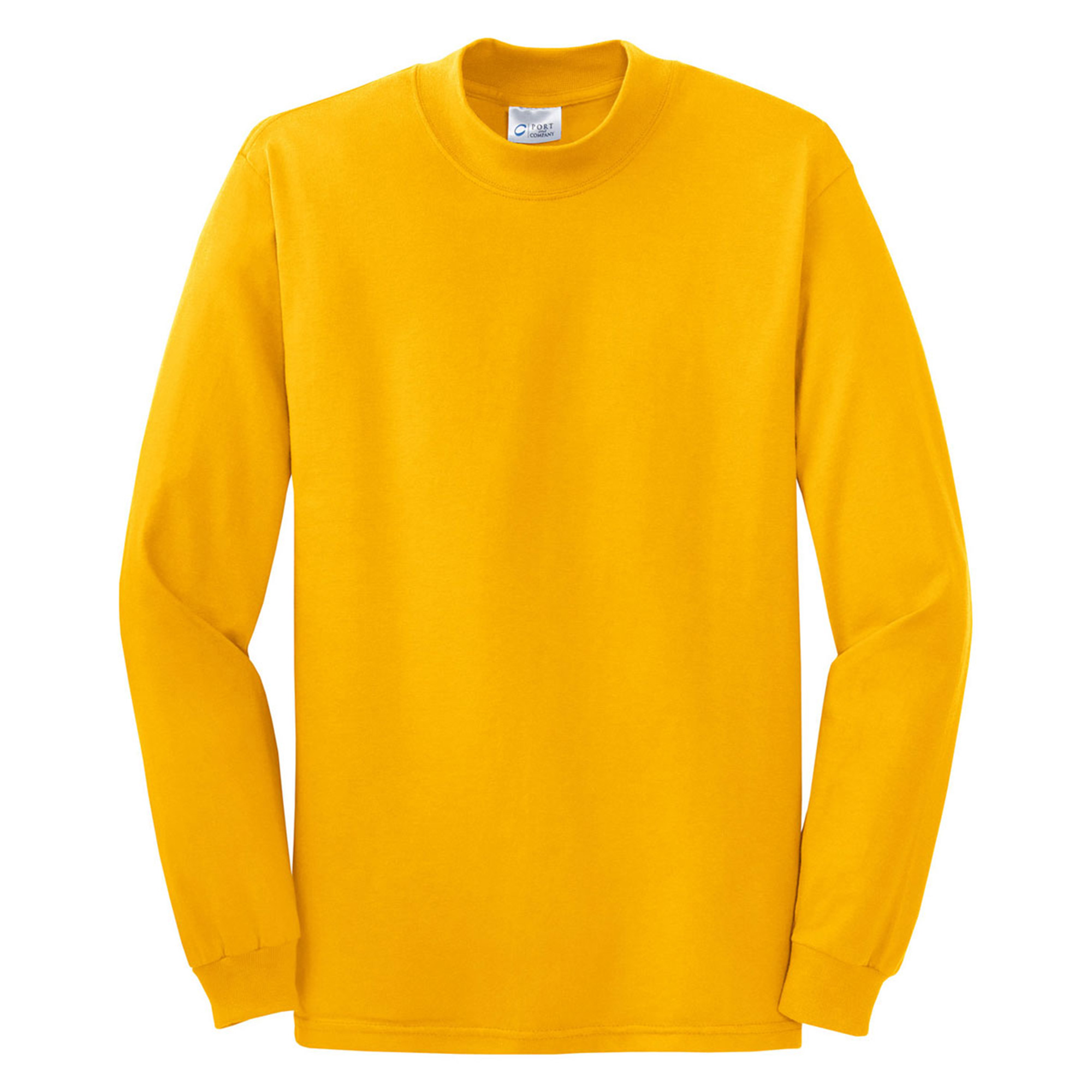 Download Port & Company PC61M Men's Long Sleeve Mock Turtleneck ...