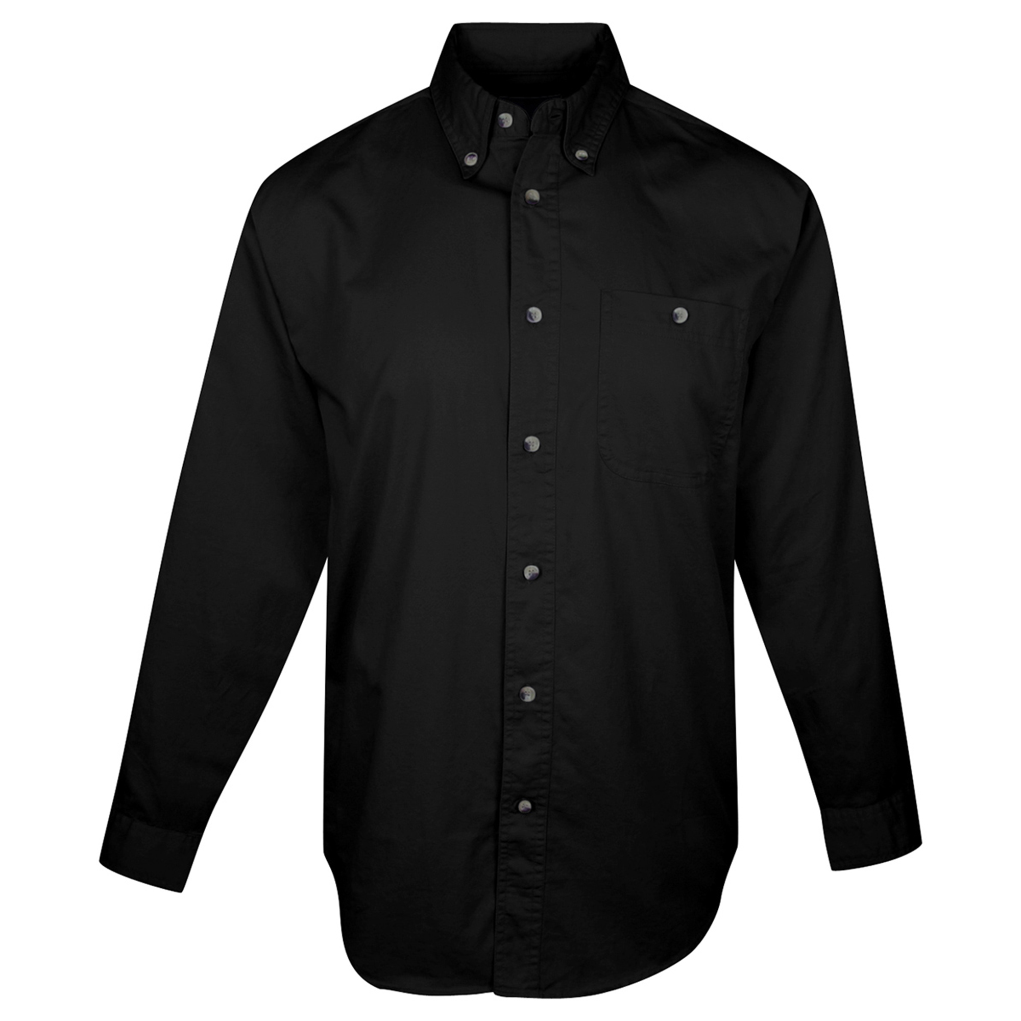 Black Button Down Dress Shirt