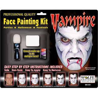 Morris Costumes Wfv01 Vampire Makeup - Wolf Brothers Makeup Morris Costumes Wfv01 Vampire Makeup - Wolf Brothers Makeup
