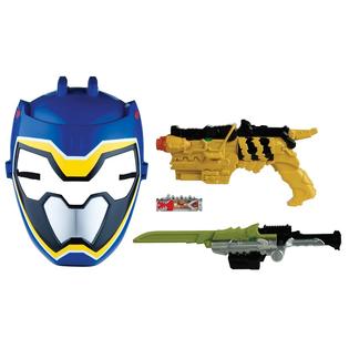 power rangers dino charge blue ranger hero set mask