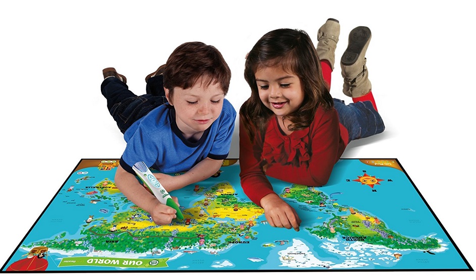 LeapFrog LeapReader Interactive World Map