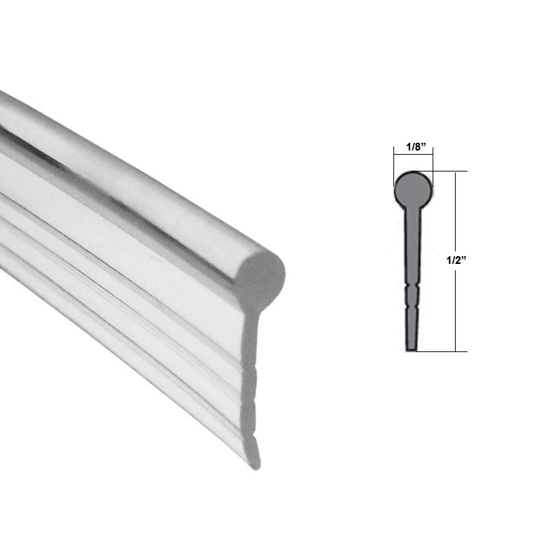 Gordon Glass Co. Gordon Glass® Framed Shower Door Clear Round Top Drip