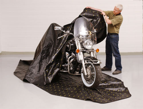 Gordon Glass Co. Zerust 135 in x 70 in Motorcycle Storage Cover