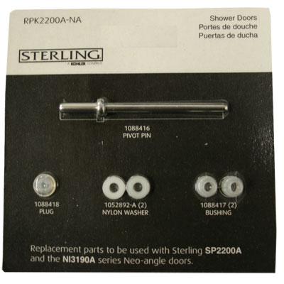 gordon glass co kohler replacement parts kit for sterling neo angle