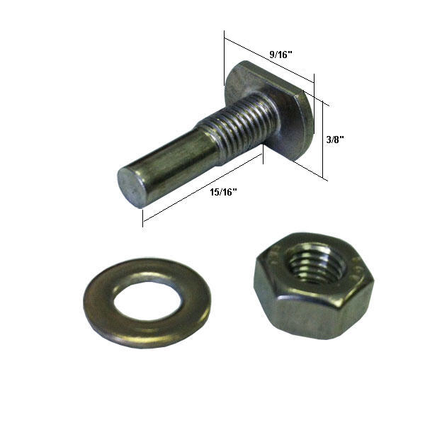 Gordon Glass Co Shower Door T Bolt Hex Nut And Washer For Pivot Shower Doors