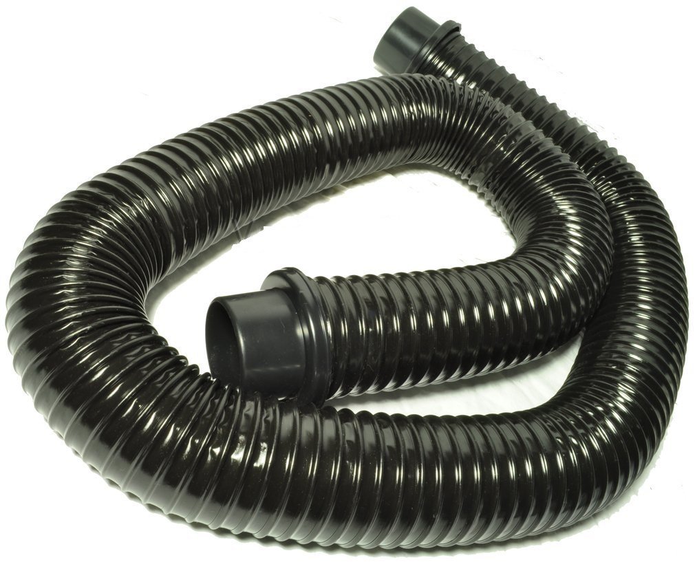 Dust Care Wet Dry Vac 6 Foot Black Flexible Hose, 2 1/4" fitting, 2 1/2" hose