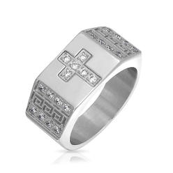 Bling Jewelry Men S Rings Stainless Steel Kmart