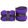 ProsourceFit Ankle Wrist Weights Set of 2, Running Comfort Fit Adjustable, 2.5 lb - Purple