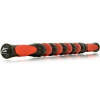 ProsourceFit Massage Stick Roller, 18” Portable Tool for Relief from Muscle Pain/Cramps- Red