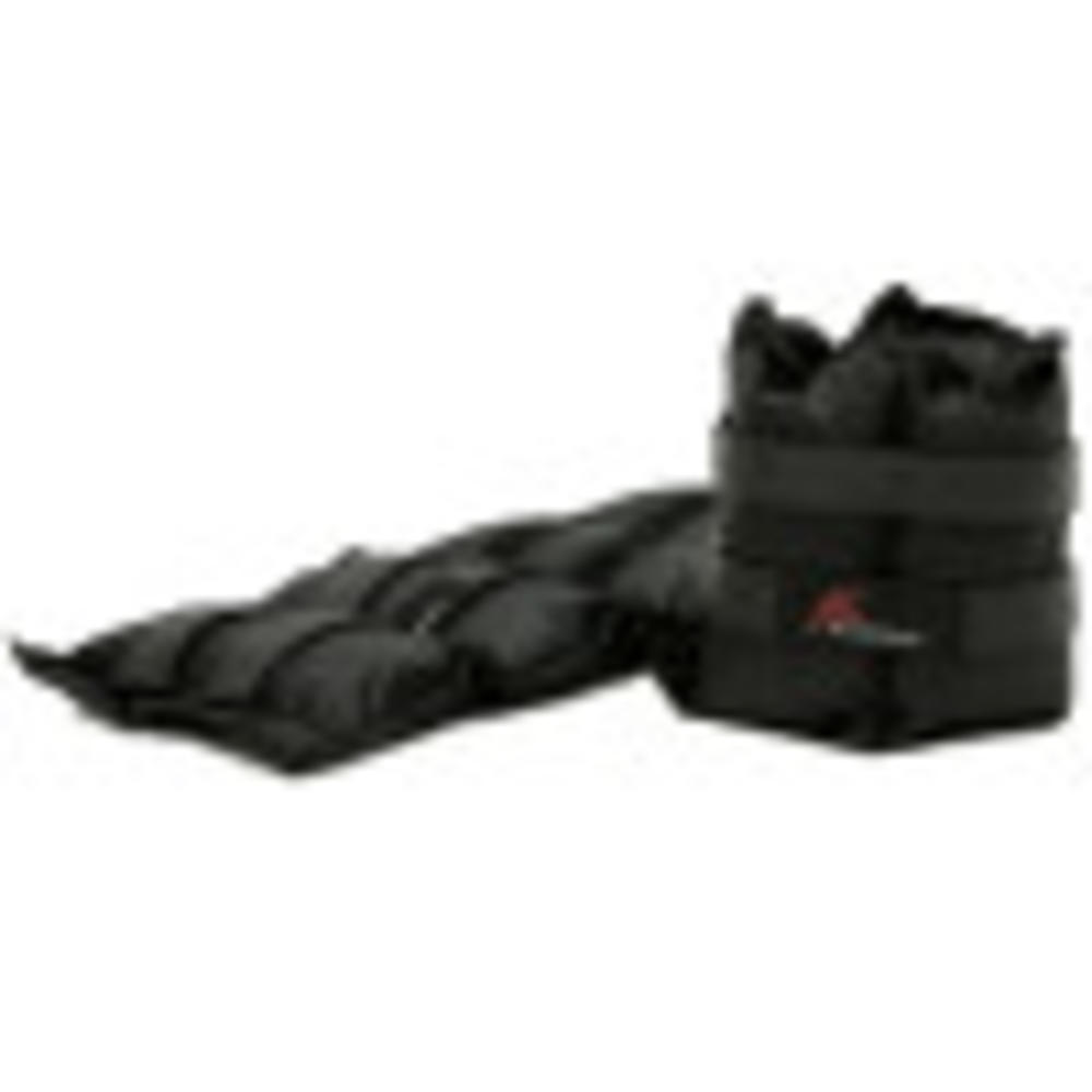ProsourceFit Ankle Wrist Weights Set of 2, Running Comfort Fit Adjustable, 5 lb - Black