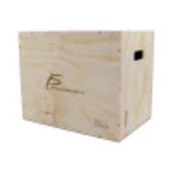 ProsourceFit Wood Plyometric Jump Box for CrossFit and Plyo Workouts, 30/24/20
