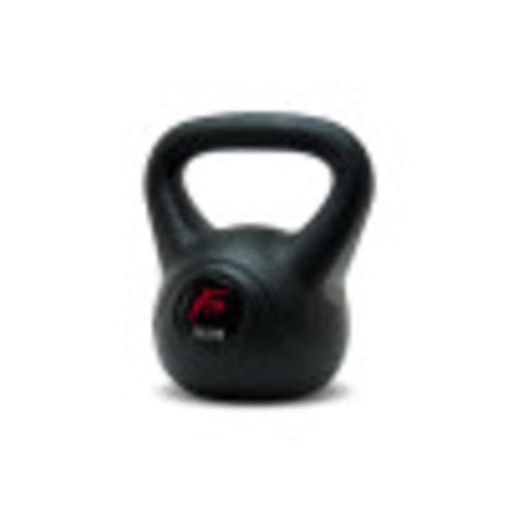 ProsourceFit Vinyl Kettlebell Weights for Full Body Workouts Weight Loss and Strength Training 20lbs