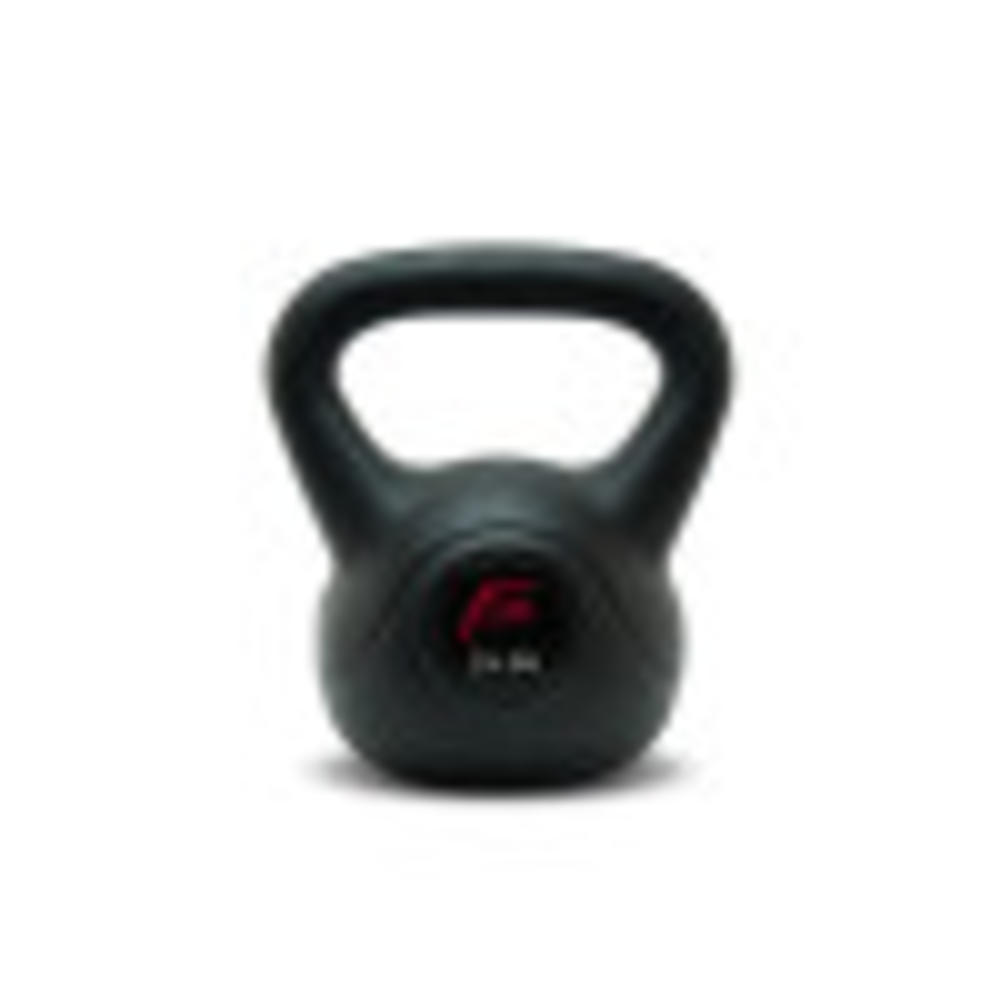ProsourceFit Vinyl Kettlebell Weights for Full Body Workouts Weight Loss and Strength Training 20lbs