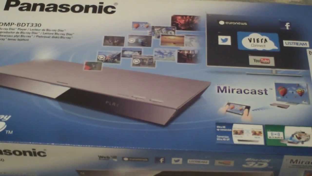B00ayb3ooy Panasonic Dmpbdt330 4k Upscaling 3d Wi Fi Blu Ray Player