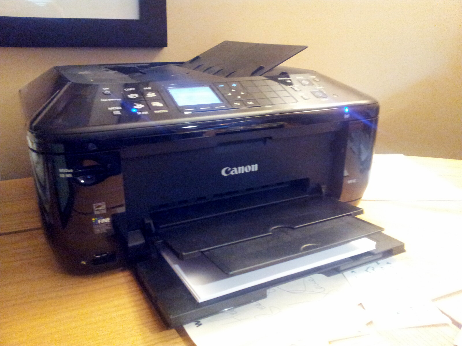 Canon PIXMA MX532 Wireless Color Photo Printer with Scanner, Copier and Fax
