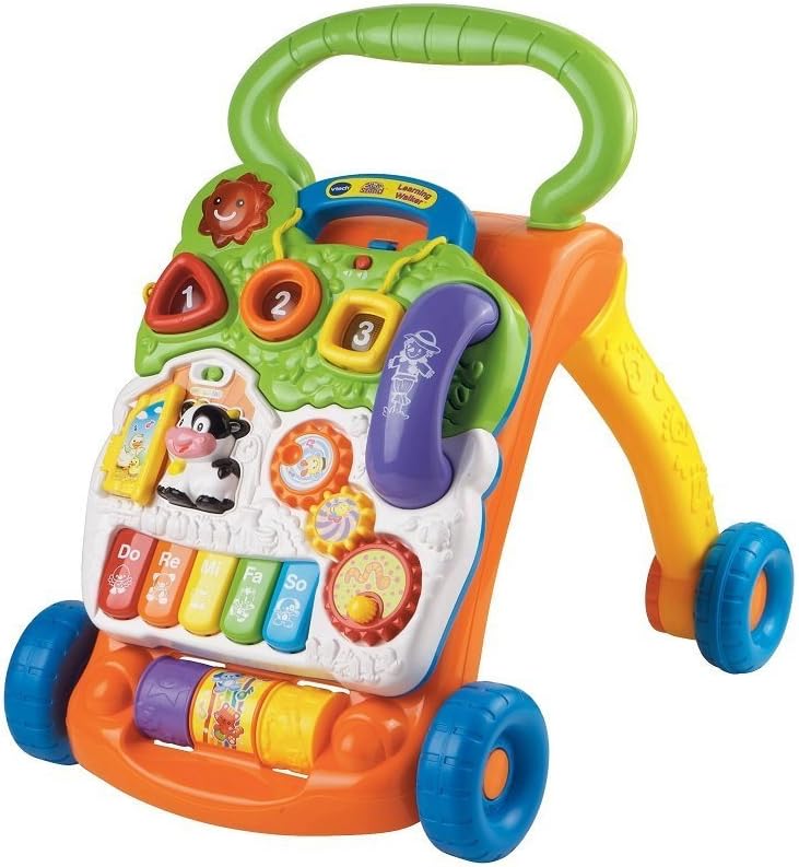 VTech - Sit-to-Stand Learning Walker GREEN