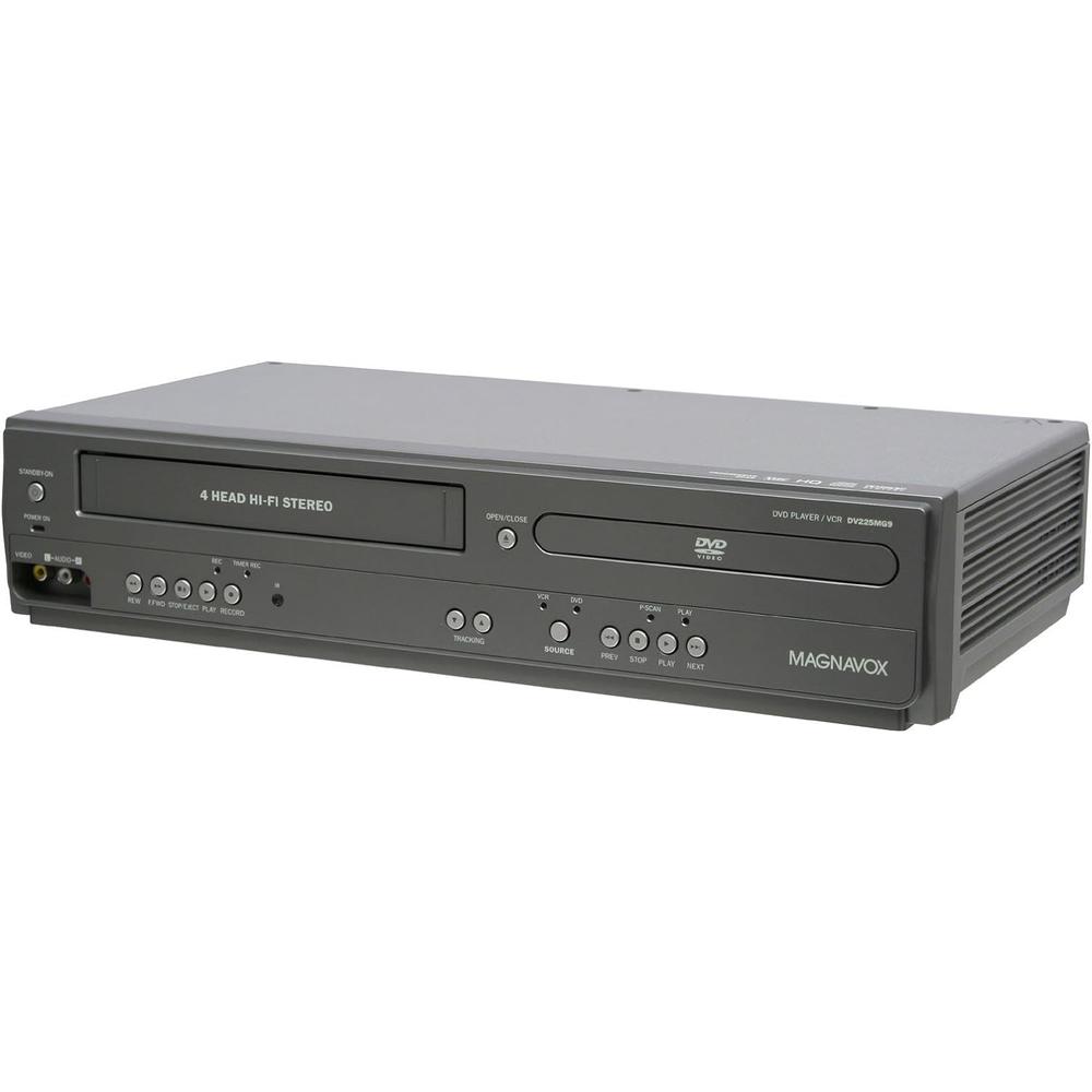 Philips SLIGHTLY USED  Magnavox DV225MG9 DVD Player & 4 Head Hi-Fi Stereo VCR with Line-in Recording