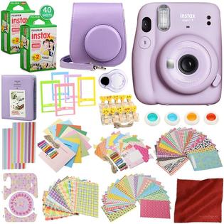 Fujifilm Fim11 Bp Nm 2x Fujifilm Instax Mini 11 Instant Film Camera Lilac Purple With 168 Piece Accessory Bundle X2 Fujifilm Instax Mini Instant Film Fujifilm Fim11 Bp Nm 2x Fujifilm Instax Mini 11 Instant Film Camera Lilac Purple With 168 Piece Accessory Bundle X2 Fujifilm Instax Mini Instant Film