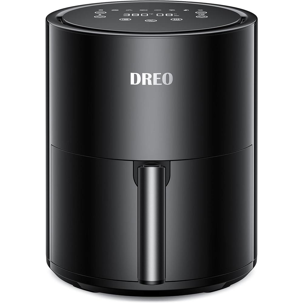 Dreo Air Fryer - 100℉ to 450℉, 4 Quart Hot Oven Cooker  9 Cooking Functions