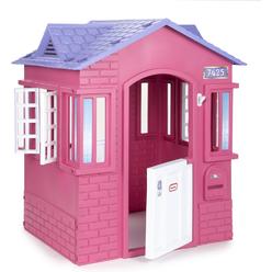 little tikes cape cottage pretend princess playhousefor kids, indoor outdoor, with working doors and windows, for toddlers ag