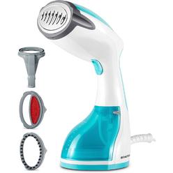 BEAUTURAL Steamer for Clothes with Pump Steam Technology, Portable Handheld Garment Fabric Wrinkles Remover, 30s Fast