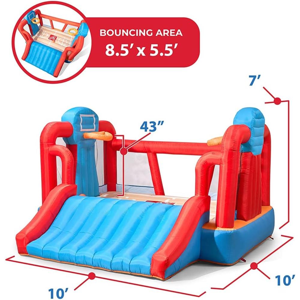 Step 2 Step2 MAX Sports Full Court Basketball n Slide Bouncer with Step 2 Step2 MAX Sports Full Court Basketball n Slide Bouncer with