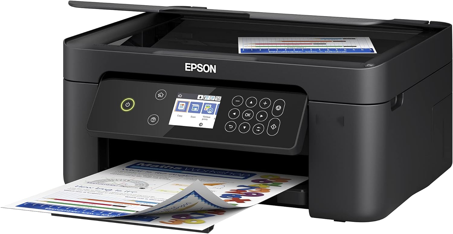 Epson Expression Home XP 4000 Series Wireless All-in-One Color Inkjet Printer/Print, Copy, Scan/Black