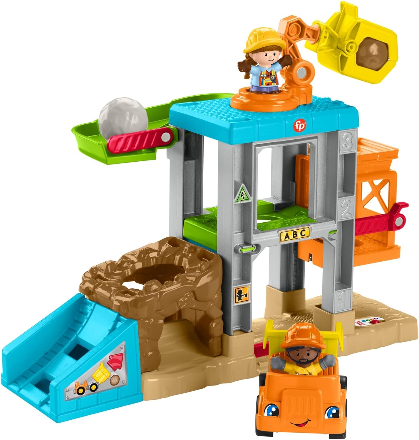 Fisher-Price Little People Load Up Construction Site