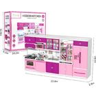 Temi TEMI pink Kitchen Playset 56 PCS Kitchen Set for Kids Girls