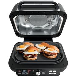 Ninja IG601 Foodi XL 7-in-1 Indoor Grill Combo, use Opened or Closed, Air Fry, Dehydrate & More