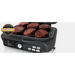 Ninja IG651 Foodi Smart XL Pro 7-in-1 Indoor Grill/Griddle Combo, with Griddle, Air Fry, Dehydrate & More