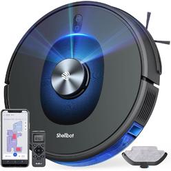 Shellbot Robotic Vacuum Cleaner with 4000Pa Strong Suction, Multi-Level Mapping