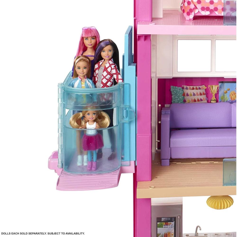 Barbie Dreamhouse Dollhouse with Wheelchair Accessible Elevator Brand New Toy