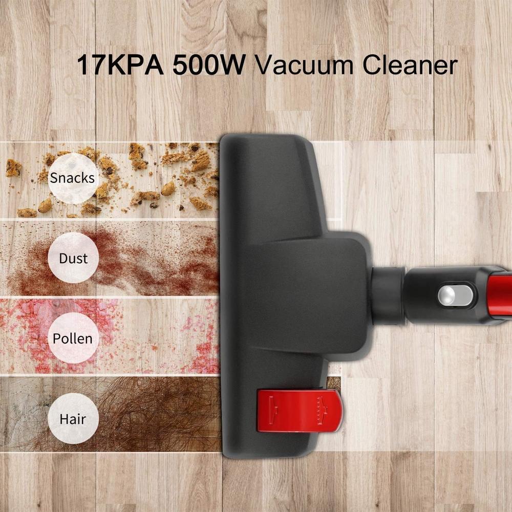 Geemo Vacuum Cleaner Corded 17000PA 3 in 1 Stick Vacuum Cleaner with HEPA Filter