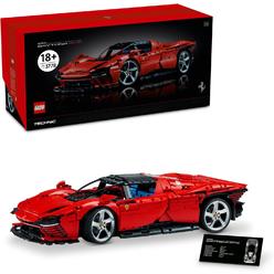 LEGO Technic Ferrari Daytona SP3 42143 Building Toy Set for Adults; A Supercar Model to Build and Display