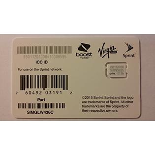 Sns 192 B00oe78ks4 Sprint Uicc Icc Nano Sim Card Simglw436c Iphone 5c 5s 6 6 Plus 6s 6s Plus 7 7 Plus Se Ipad Air Ipad Air 2 Sns 192 B00oe78ks4 Sprint Uicc Icc Nano Sim Card Simglw436c Iphone 5c 5s 6 6 Plus 6s 6s Plus 7 7 Plus Se Ipad Air Ipad Air 2