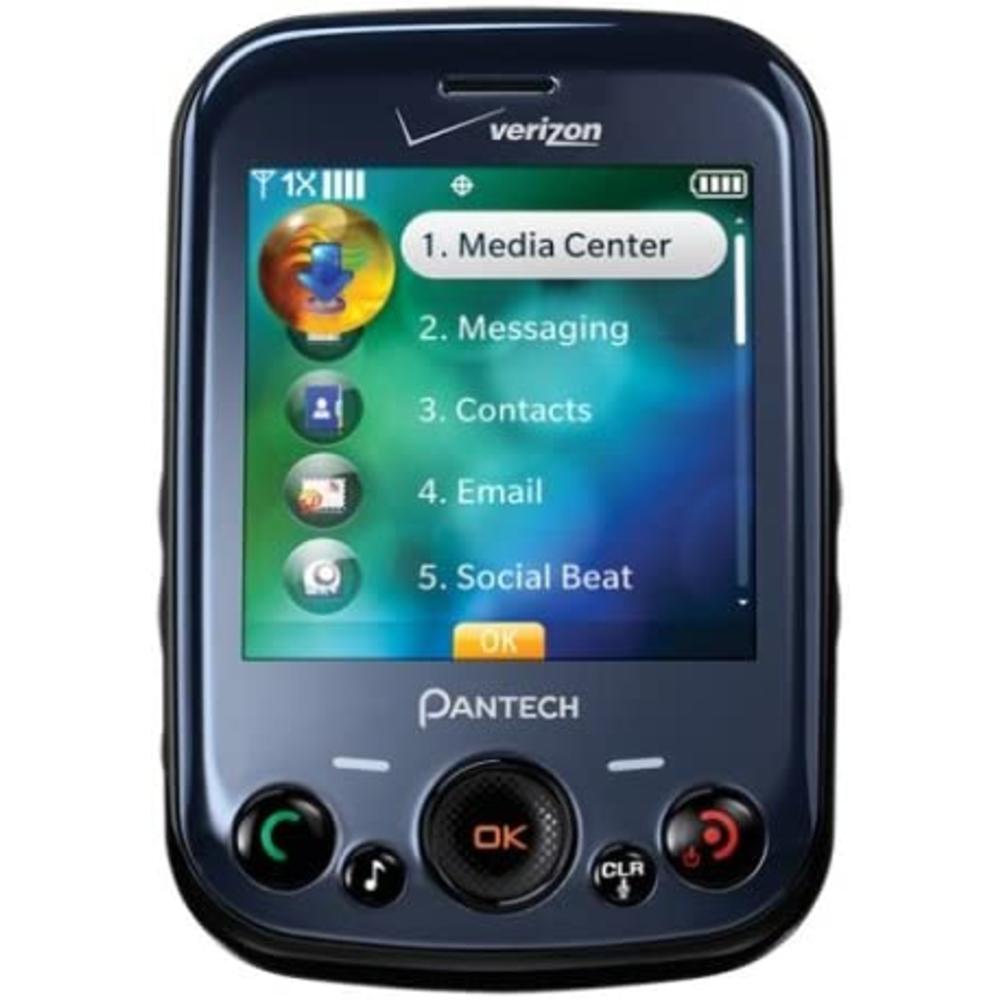 Verizon Pantech Jest TXT8040 Replica Dummy Phone / Toy Phone (Black) (Bulk Packaging)
