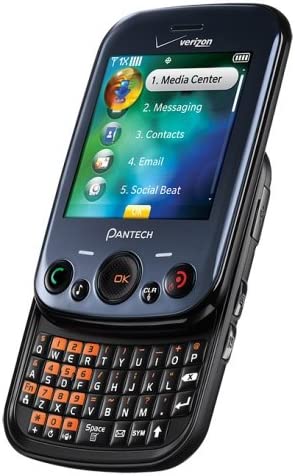 Verizon Pantech Jest TXT8040 Replica Dummy Phone / Toy Phone (Black) (Bulk Packaging)