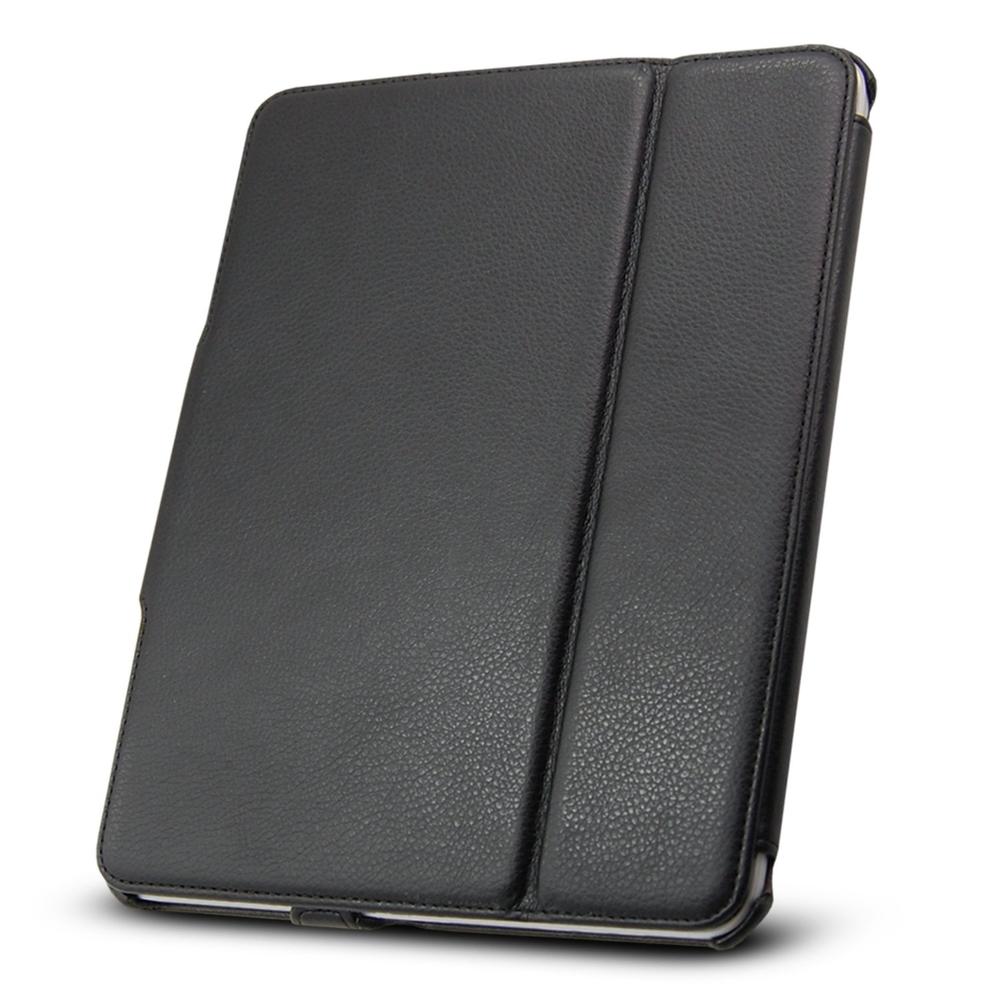 Technocel Leather Flip Book Case/Folio for Apple iPad (1st Generation) (Black)