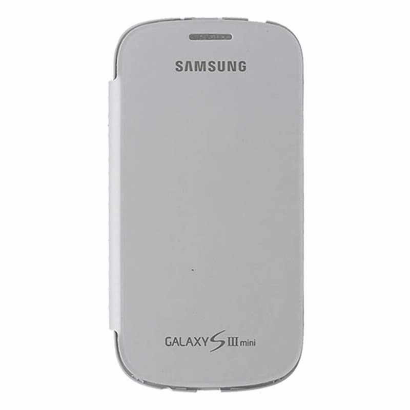 Sns 124 Sc E6948 Samsung Flip Cover Case For Samsung Galaxy S3 Mini White