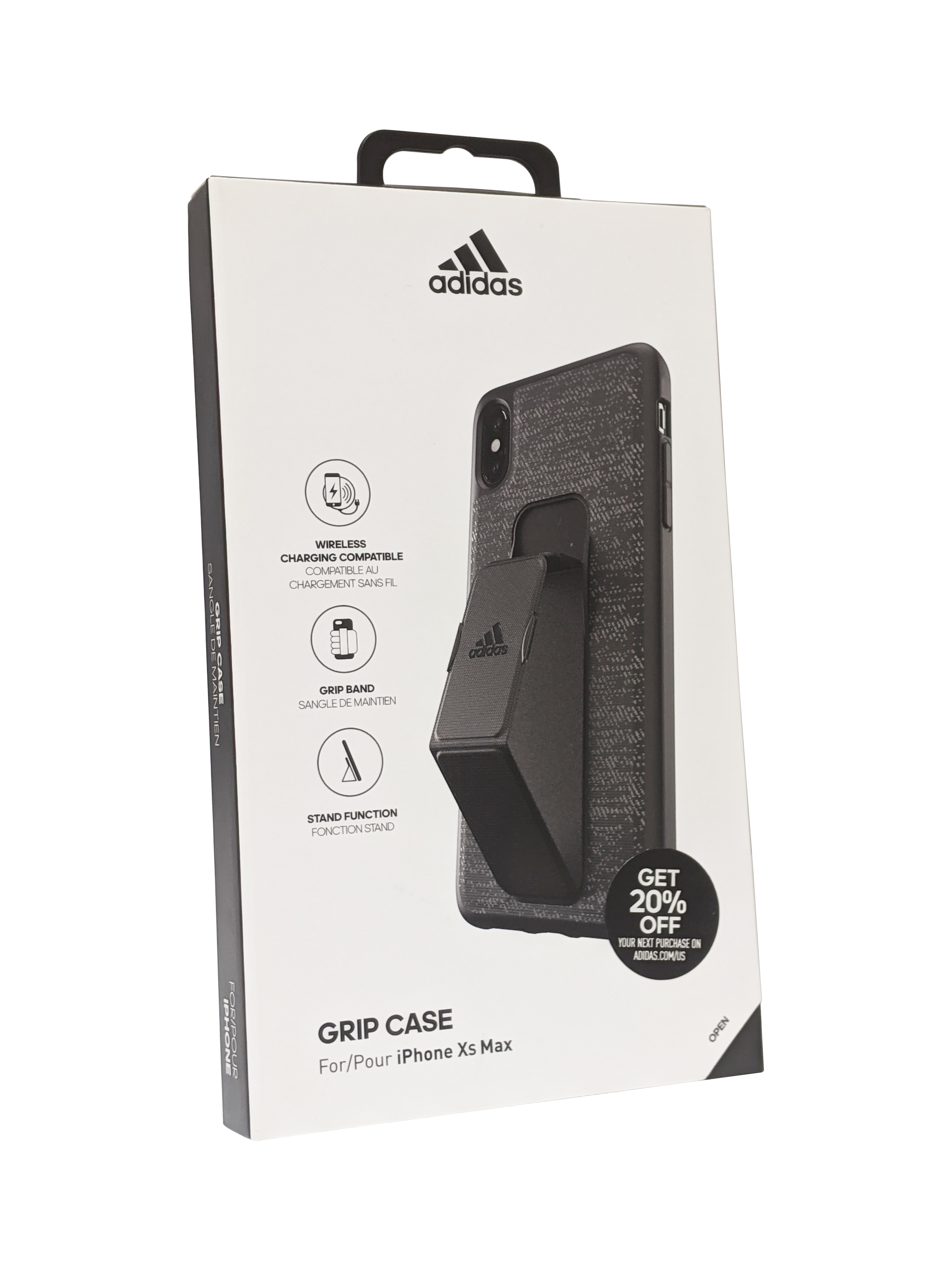 Adidas Active Grip Case For Apple Iphone Xs Max Black Adidas Active Grip Case For Apple Iphone Xs Max Black