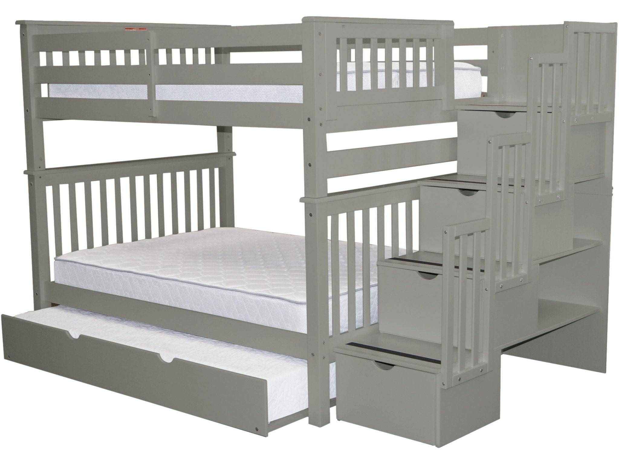 Bunk Bed King Stairway Full, Bunk Bed King Full Over
