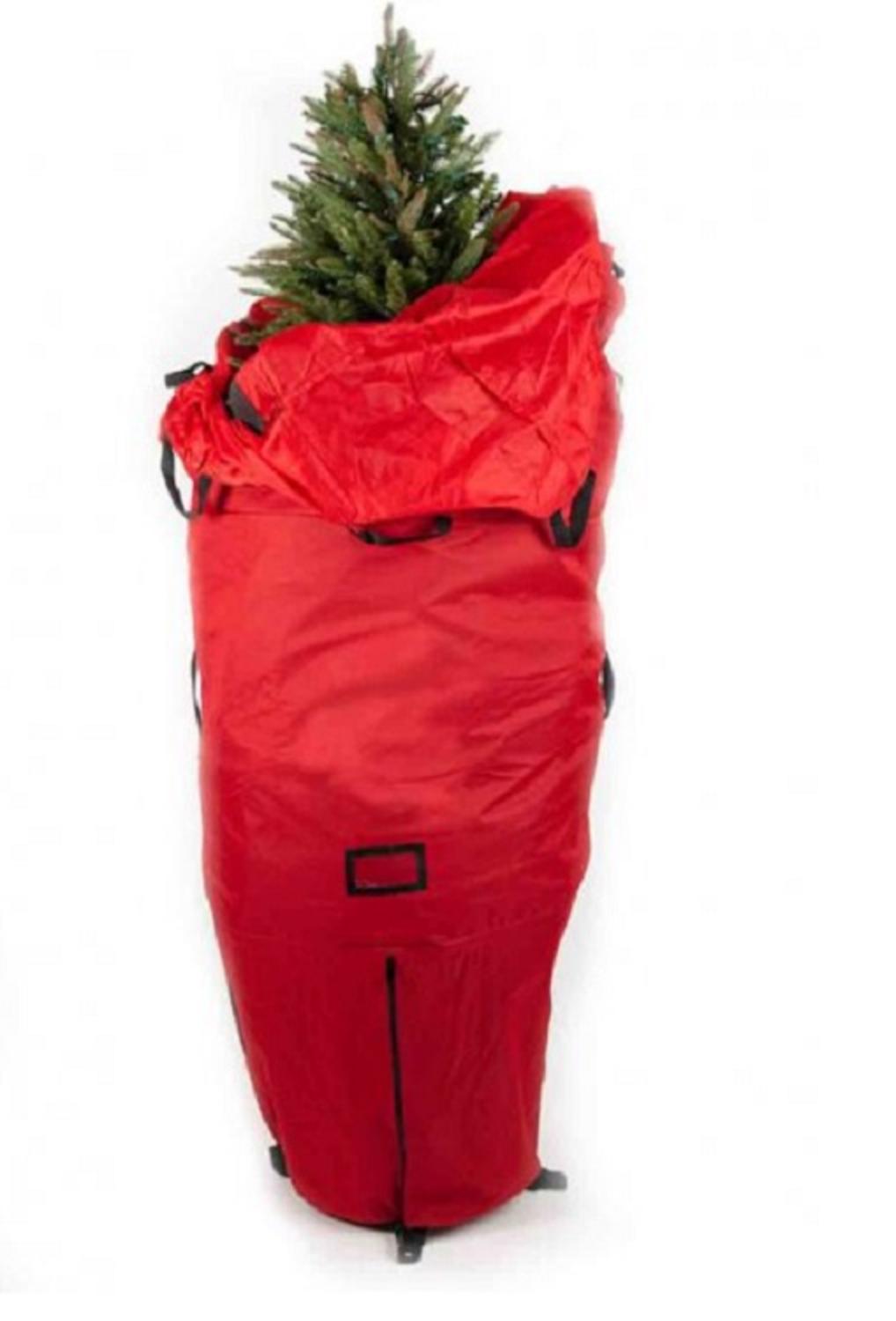 Tree Keeper 7 Green Heavy Duty Upright Artificial Christmas Storage Bag Tree Keeper 7 Green Heavy Duty Upright Artificial Christmas Storage Bag