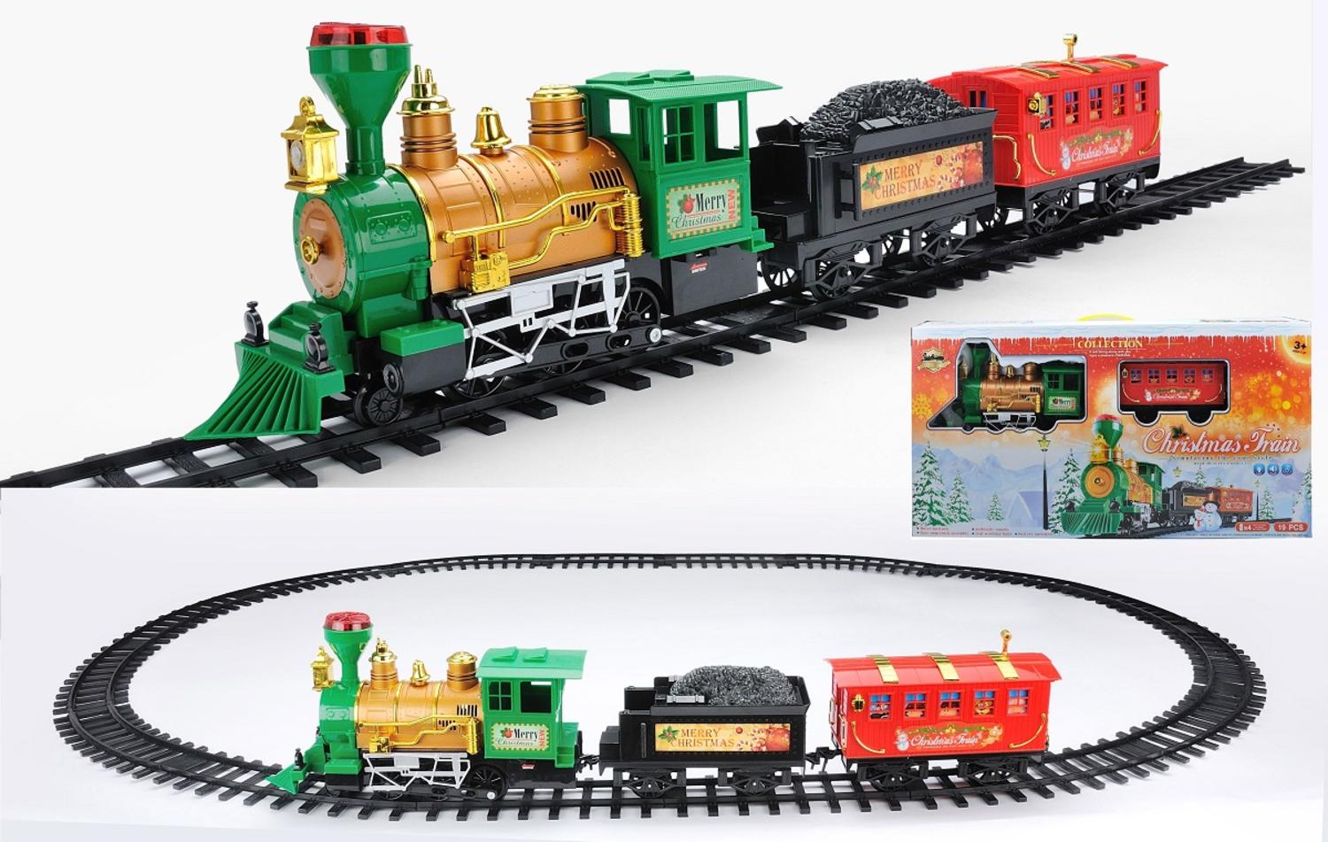 northlight 19 piece battery operated lighted animated christmas express train set with sound - Disney Christmas Train northlight 19 piece battery operated lighted animated christmas express train set with sound - Disney Christmas Train