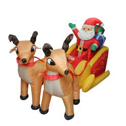lb international 4 inflatable lighted santa claus and sleigh christmas outdoor decoration - Teak Isle Christmas Decorations lb international 4 inflatable lighted santa claus and sleigh christmas outdoor decoration - Teak Isle Christmas Decorations